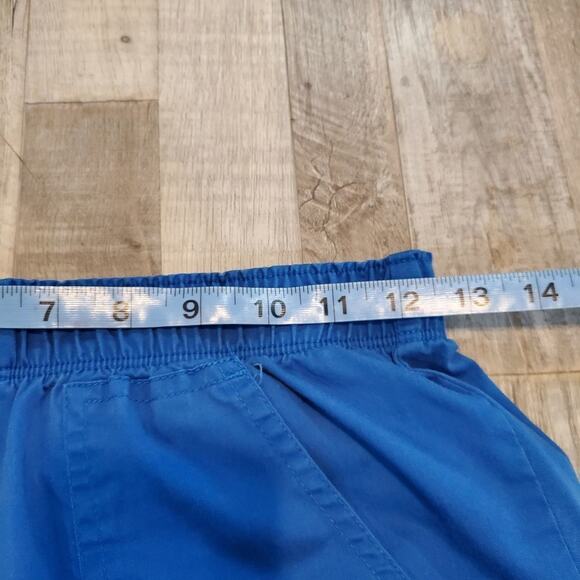 Cherokee workwear xs tall blue scrub pants - Picture 3 of 10